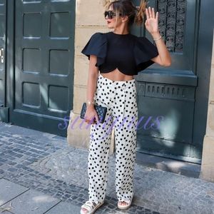 Zara Flowy Polka Dot Pants Limited Edition